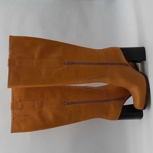 743- Free People Naomi tall Heels Boots Genuine Leather Size 8.5 NWT - Picture 5 of 16